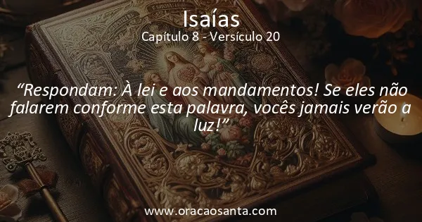 Isaías 8:20