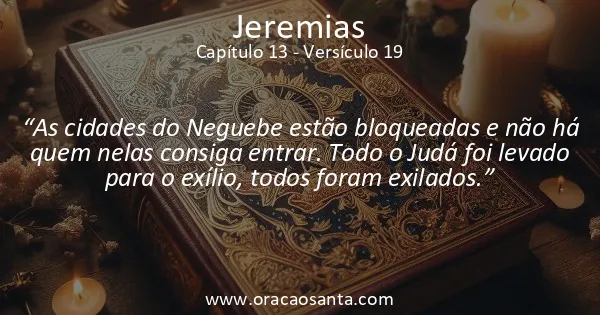 Jeremias 13:19