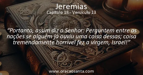 Jeremias 18:13