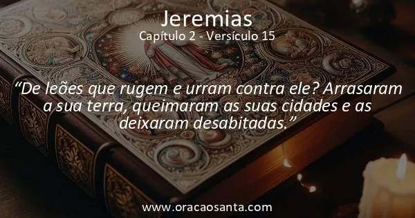 Jeremias 2:15