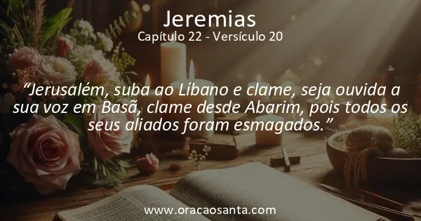 Jeremias 22:20