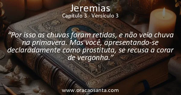 Jeremias 3:3