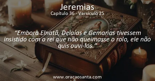 Jeremias 36:25