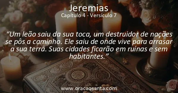 Jeremias 4:7
