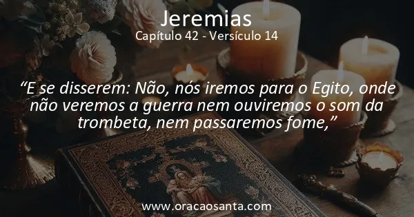 Jeremias 42:14