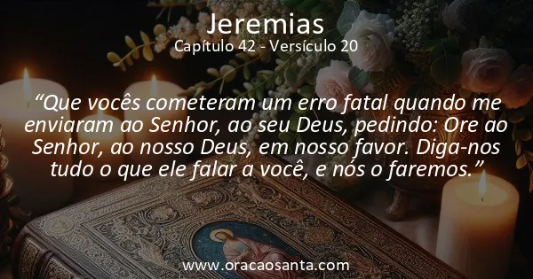 Jeremias 42:20