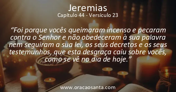 Jeremias 44:23