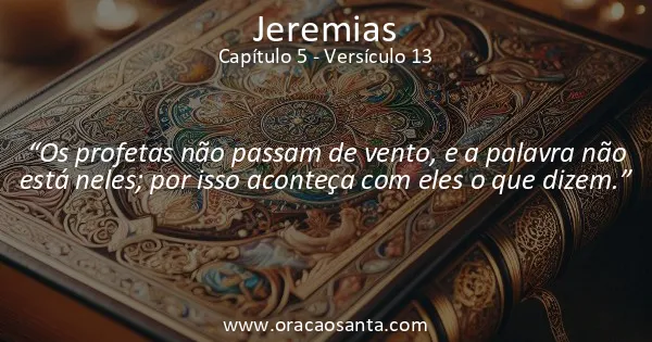 Jeremias 5:13