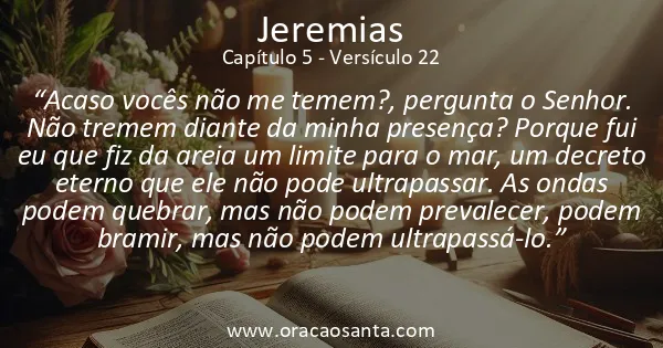 Jeremias 5:22
