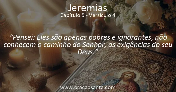 Jeremias 5:4