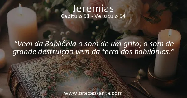 Jeremias 51:54
