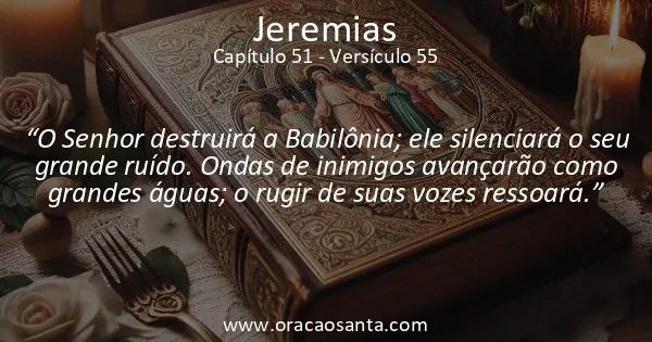 Jeremias 51:55