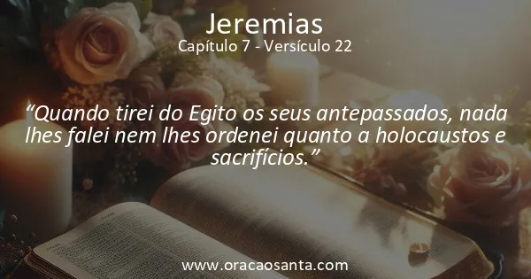 Jeremias 7:22