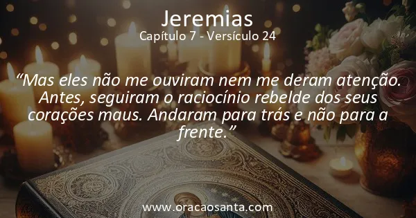 Jeremias 7:24