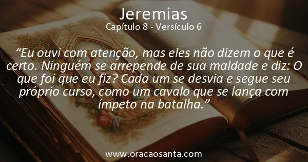 Jeremias 8:6