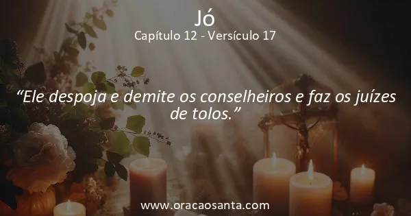Jó 12:17