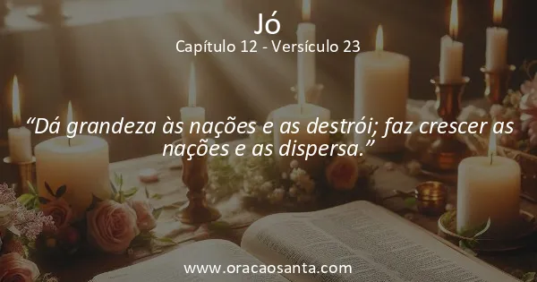 Jó 12:23
