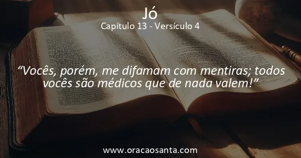 Jó 13:4