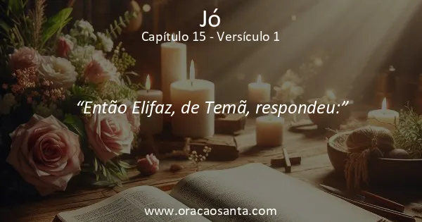 Jó 15:1