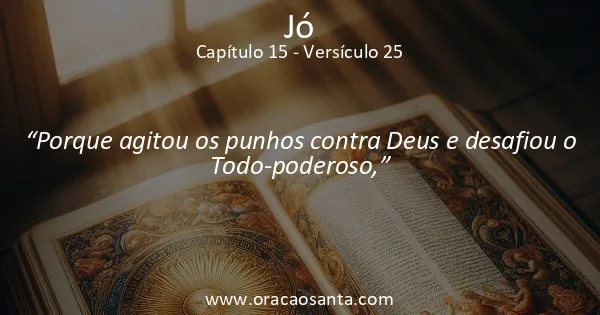 Jó 15:25