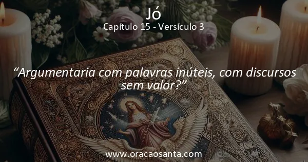 Jó 15:3