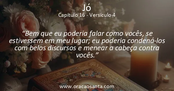 Jó 16:4