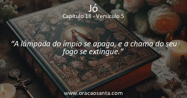 Jó 18:5