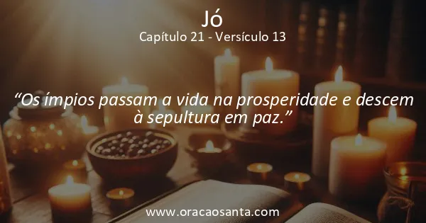 Jó 21:13