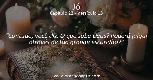 Jó 22:13