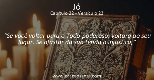 Jó 22:23