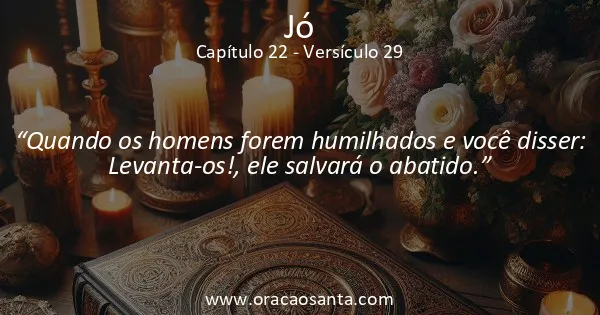 Jó 22:29