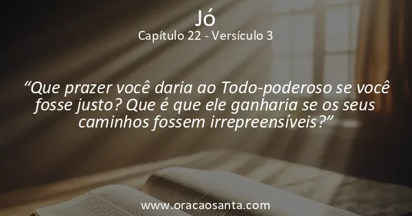 Jó 22:3