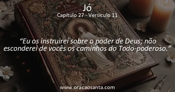 Jó 27:11