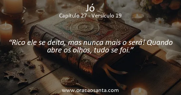 Jó 27:19