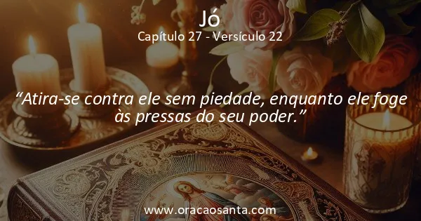 Jó 27:22