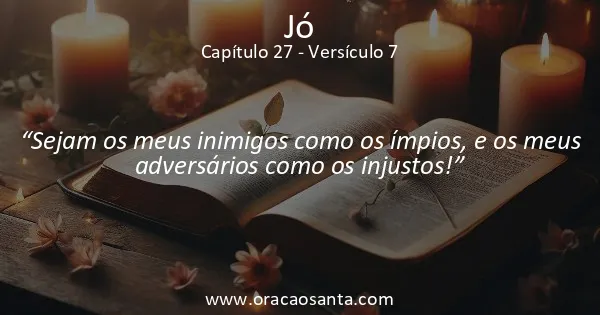Jó 27:7