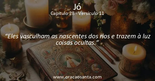 Jó 28:11