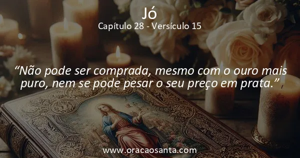 Jó 28:15