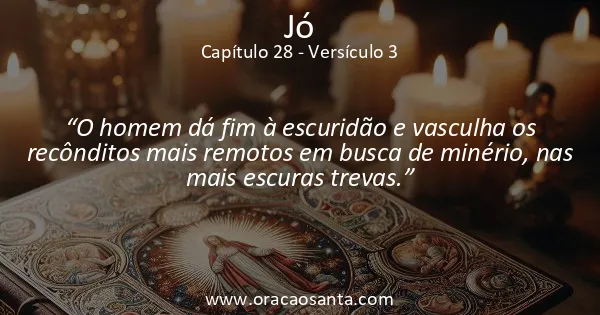 Jó 28:3