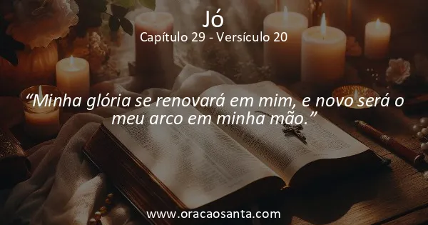 Jó 29:20