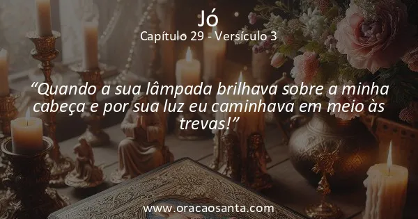 Jó 29:3