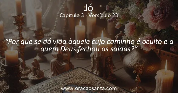 Jó 3:23