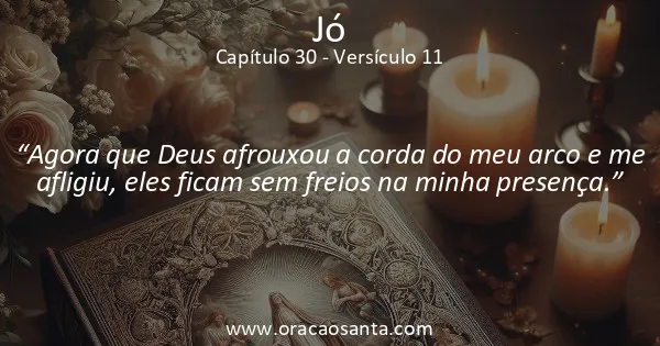 Jó 30:11