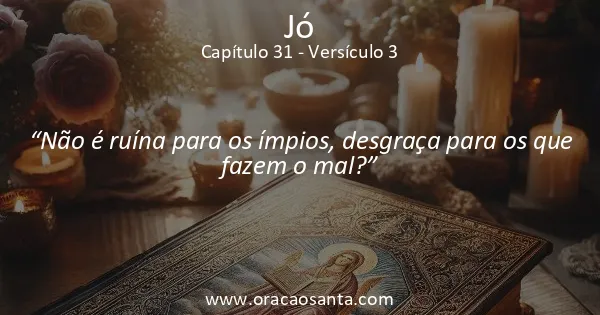 Jó 31:3