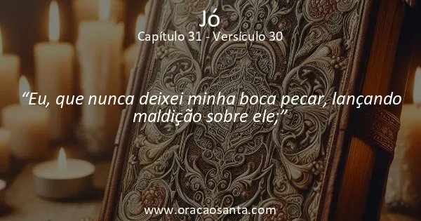 Jó 31:30
