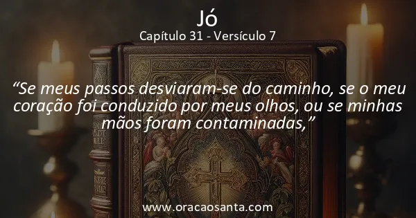 Jó 31:7
