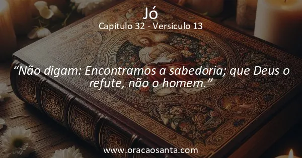 Jó 32:13