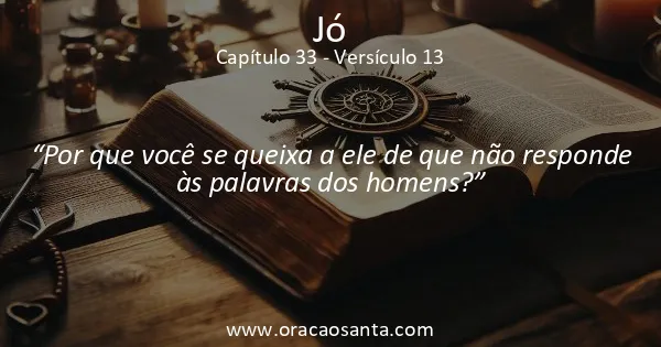 Jó 33:13