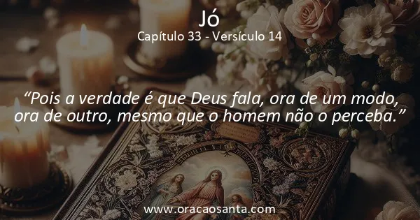 Jó 33:14