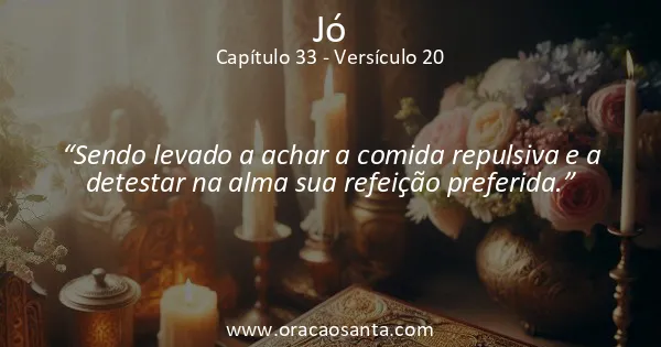 Jó 33:20